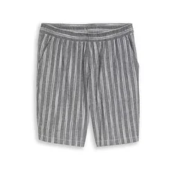 TOM TAILOR DENIM Hlače  kamen / bela