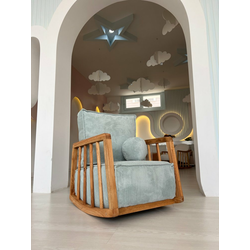 ATELIER DEL SOFA Fotelja Sallanan Blue