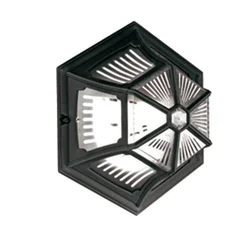 Elstead PR12-BLACK - Spoljašnja plafonska svetiljka PARISH 1xE27/60W/230V IP44