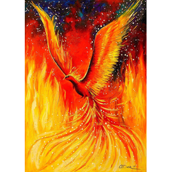 Enjoy - Puzzle Phoenix Bird - 1 000 kosov
