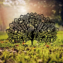 Atelier Del Sofa Dekorativna figura Peacock 01, 53x61 cm, 1.5 mm