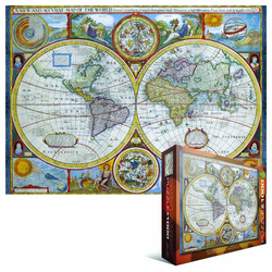 Eurographics Antique World Map 1000-Piece Puzzle 6000-2006