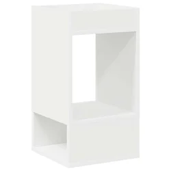 Konačna Stolić Bijelo 30 x 30 x 56 cm Konstruirano drvo