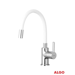 Algo Slavina za sudoperu BLA400W, Fleksibilni izliv, Hrom-bela