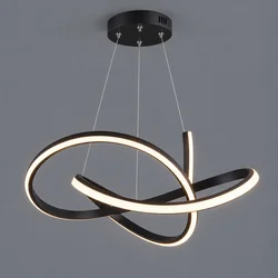 LED luster CD310-B, crna