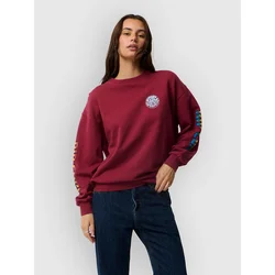 Rip Curl Sg Heritage Oversized Fleece Sweater plum