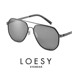 Loesy Unisex naočare za sunce, Crne