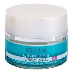Eveline Cosmetics BioHyaluron 4D dnevna i noćna krema 30+ SPF 8 (Ultra-moisturizing Day and Night Cream) 50 ml
