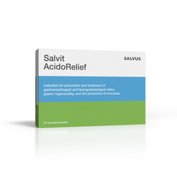 SALVIT Pomoć za ublažavanje želudačne kiseline i zaštitu sluzokože želuca i jednjaka Acidorelief 24 tableta za žvakanje