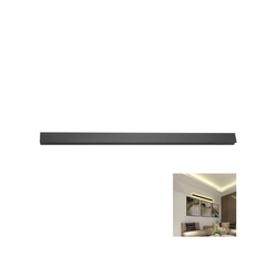 LED spoljašnja zidna svetiljka LED/23W/230V 4000K IP65 141 cm antracit