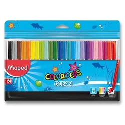 Maped Flomasteri Ocean, 24 komada, Šareni