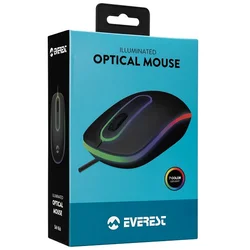 Miš USB Everest SM-166 crni