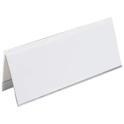 PLOČICA STOLNA ZA NATPIS PVC 12X5CM FORNAX