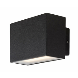 RABALUX Mataro Spoljna zidna lampa, LED, IP54, 7W, 430lm, Crna