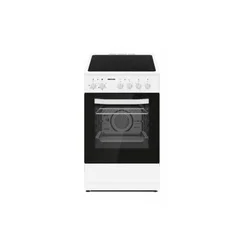 Električni štednjak HEINNER HFSC-S56E4VWH 4xstruja/keramika/ventilator/50cm