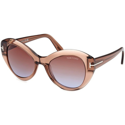 Tom Ford Guinevere FT1084 48F ONE SIZE (52) Rjava/Rjava