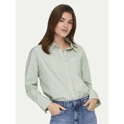 ONLY Srajca Oregon 15367554 Zelena Regular Fit