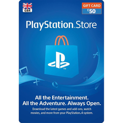 SONY Playstation Network PSN Card 50GBP
