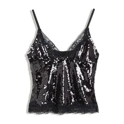 Bershka Top črna