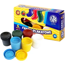 Astra Barve za plakate Astra 6 barv x 20 ml