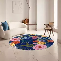 Conceptum Hypnose Tepih, 90x90cm, Teget