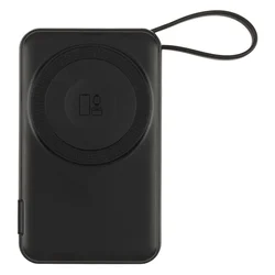 Putni punjač i pomoćna baterija EDISON 10PD 35W – 10.000 mAh/ uvlačivi kablovi/ bežično 15W