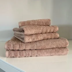 Peškir Bordura 50x100cm 550g/m2 Svetlo Braon boja ( VLK000665-svetlobraonboja26 )