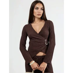 Busem Bluza rjava