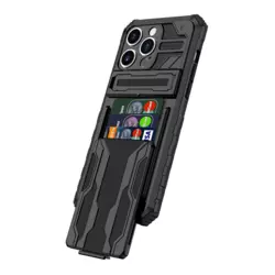 Maska Wallet Armor za iPhone 16 Pro crna