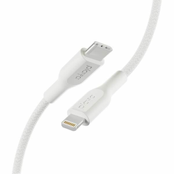 Belkin Playa Lightning na USB-C kabel iz najlona, bel