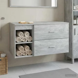 Set namještaja za kupaonicu 2 pcs Betonska siva
