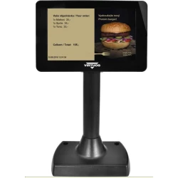 Virtuos 7 barvni LCD zaslon za stranke Virtuos SD700F, USB, črn