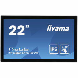 Monitor touch Iiyama 54,6 cm (21,5) TF2234MC-B7X 1920x1080 IPS 8ms VGA HDMI DisplayPort 1xUSB Touch  7H