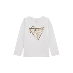 Guess Bluza K5BI06 J1314 Bela Regular Fit