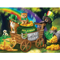 Sunsout - Puzzle Obeski za srečo XXL - 300 kosov