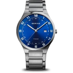 Bering 15139-707 Mens Watch Titanium 39mm 10ATM