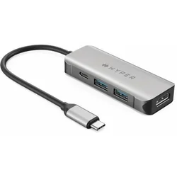 HYPER HD 4-in-1 USB-C Hub USB Hub