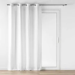 Zavesa Loulaine 140x240cm sa otvorima za garniš. bela D. d Interieur