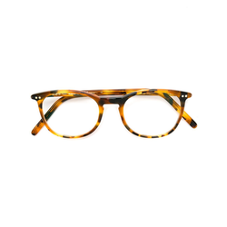 Lunor - square framed glasses - unisex - Brown