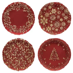 Glass plate, 33cm, Red - Nuova R2S