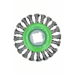 BOSCH X-LOCK točak od pletene žice, 115 nerđajući čelik 2608620733, 115 mm, 0,5 mm, X-LOCK