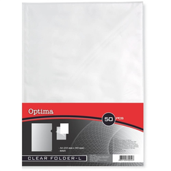 OPTIMA mapa PVC L A4 80 g, 50 kosov