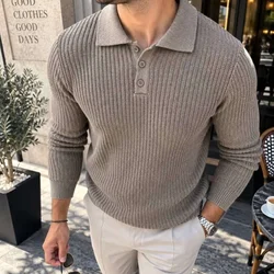 Muški bež džemper Curb Knit