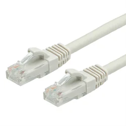 Secomp Value UTP Patch Cord Cat.6A Class EA grey 0.3m