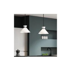 Alora Mood ALM-HALSTON-P-M-BK - Luster na štapu HALSTON 1xE27/60W/230V crna