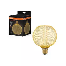 LED prigušiva dekorativna filamentna sijalica G125 E27/3,5W/230V 1800K zlatna - Osram