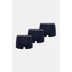 Boksarice Karl Lagerfeld 3-pack moške, mornarsko modra barva, A1M47151