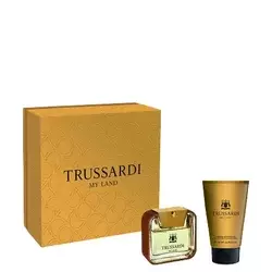 Trussardi Muški set My Land FAB80I410, EDT 50 ml + Gel za tuširanje 100 ml