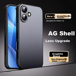 Shangsu Maska za mobilni telefon Iphone 17, Crna
