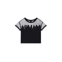 Črna majica Armani Exchange
